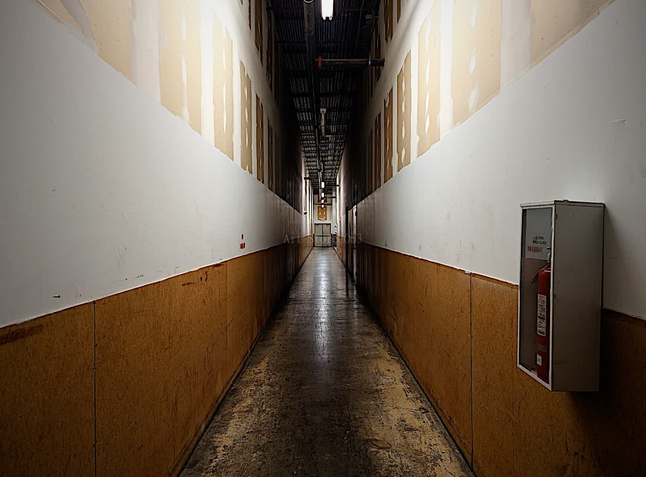 Endless Service Hall - Photography Print, 8.5x11
